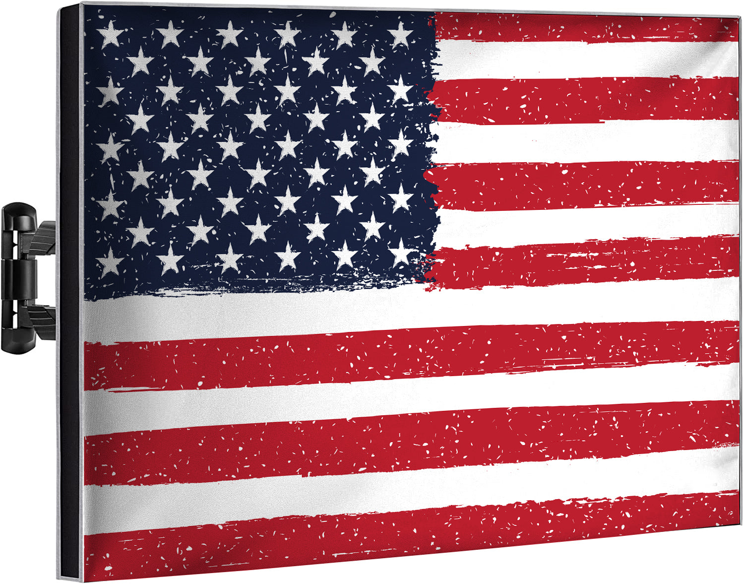 Outdoor US Flag Waterproof TV Cover