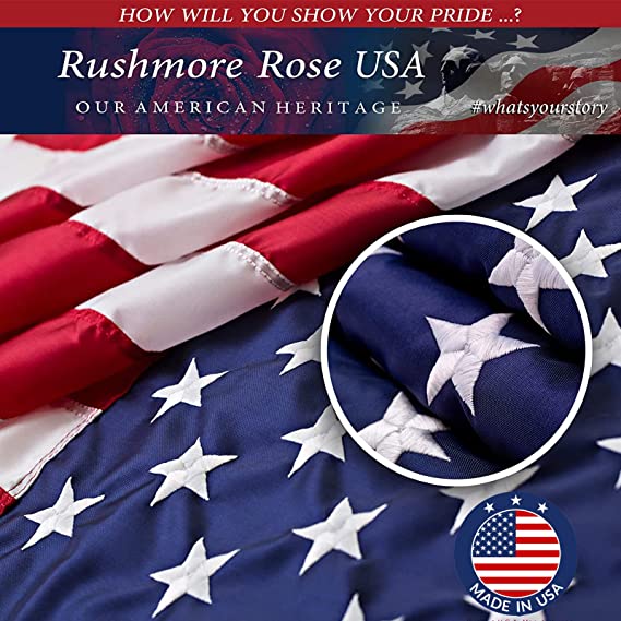 Durable Patriot - Premium Embroidered American Flag