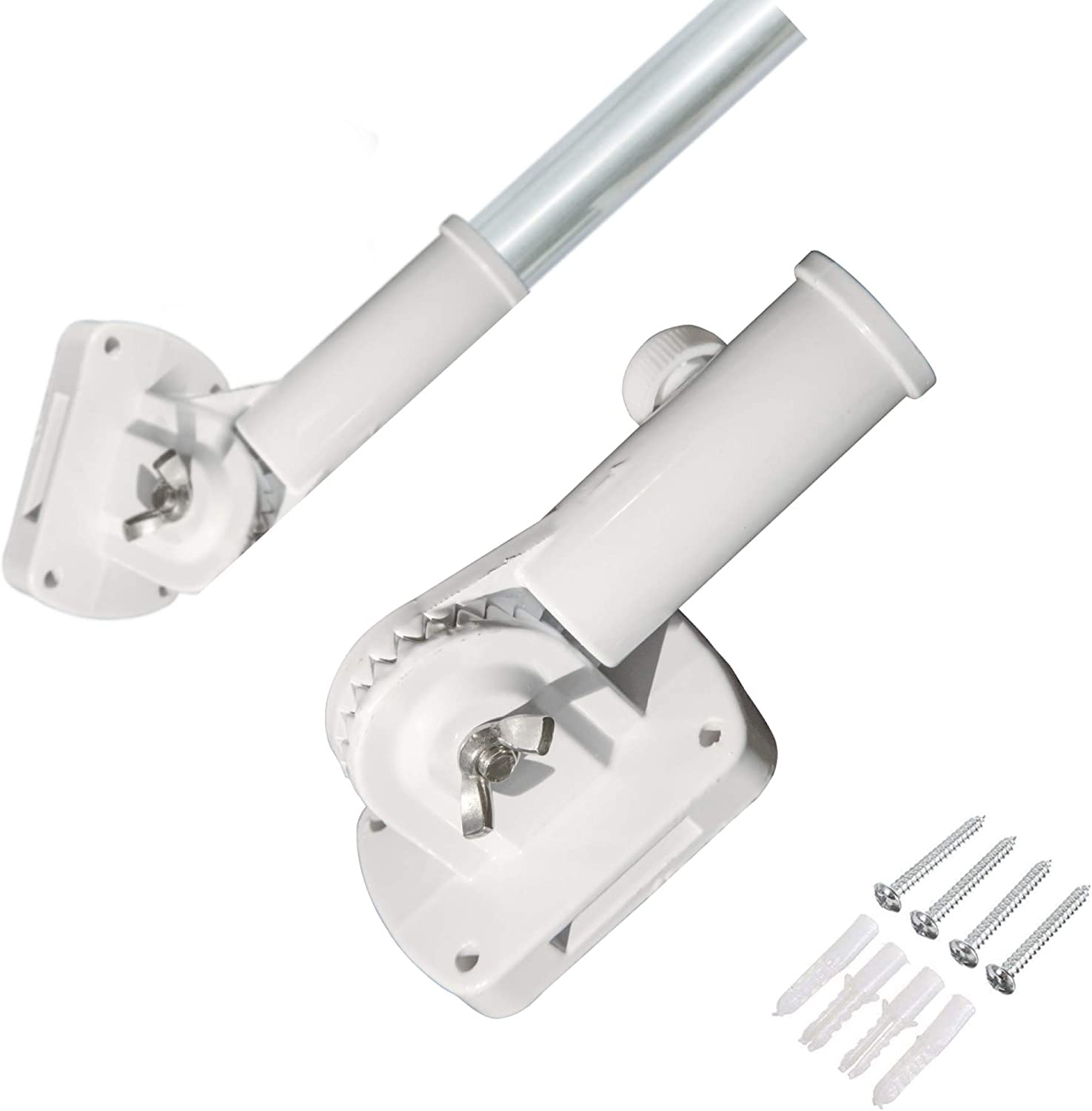 Flag Pole Holder with Mounting Bracket