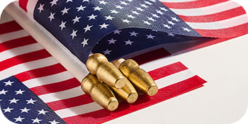4 X 6 Inches Hand Held Stick Flags, Mini American Flags
