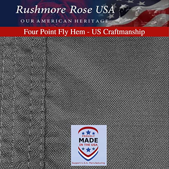 3' x 5' Single Side POW MIA Flag
