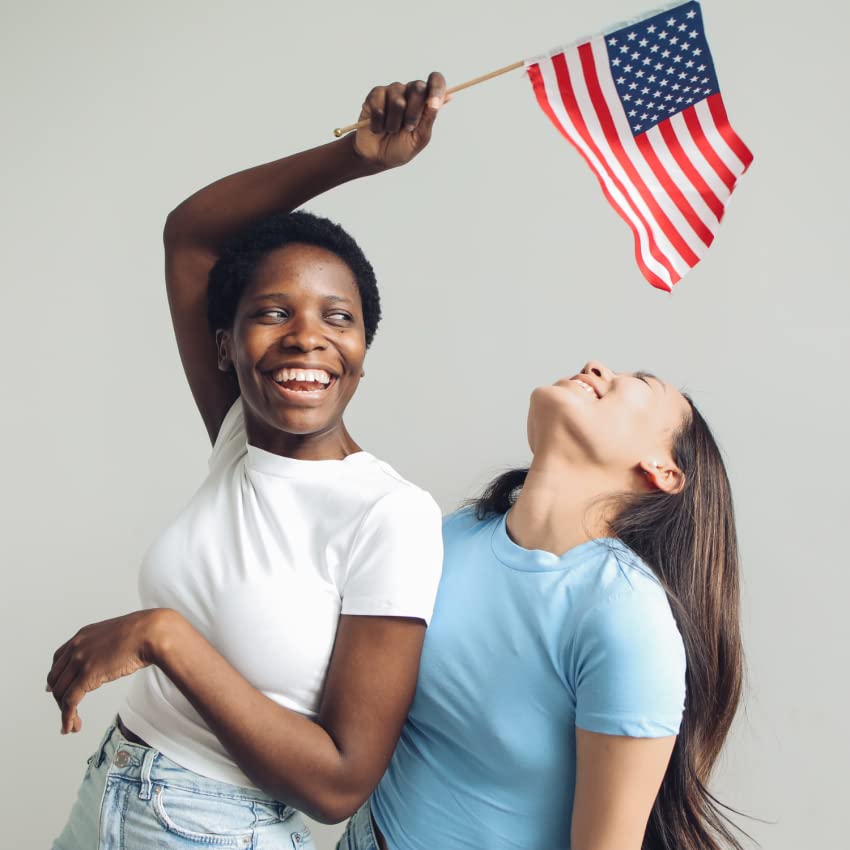 Rushmore Rose USA - American Flags
