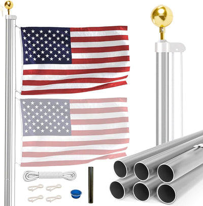 Rushmore Rose USA Flagpole Kit