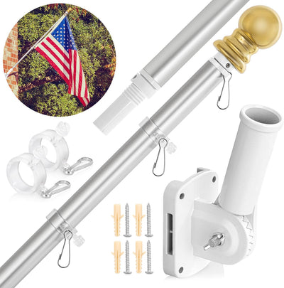Rushmore Rose USA Flagpole Kit