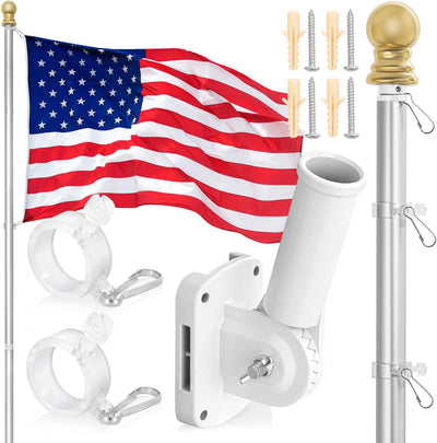 Rushmore Rose USA Flagpole Kit