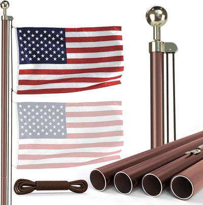 Rushmore Rose USA Flagpole Kit