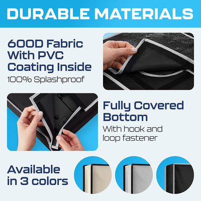 Outdoor US Flag Waterproof TV Cover