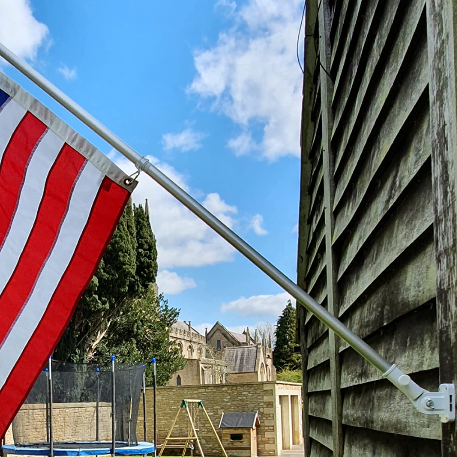 Flag Pole Holder with Mounting Bracket
