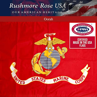 3' x 5' Premium US Marine Corps Flag