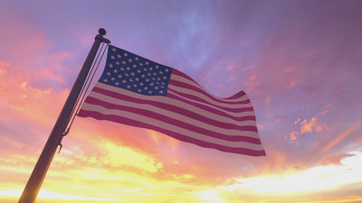 6 FT Aluminum Free Spinning Flag Pole