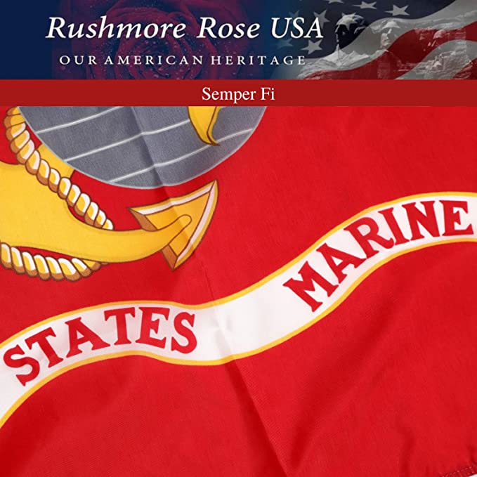 3' x 5' Premium US Marine Corps Flag